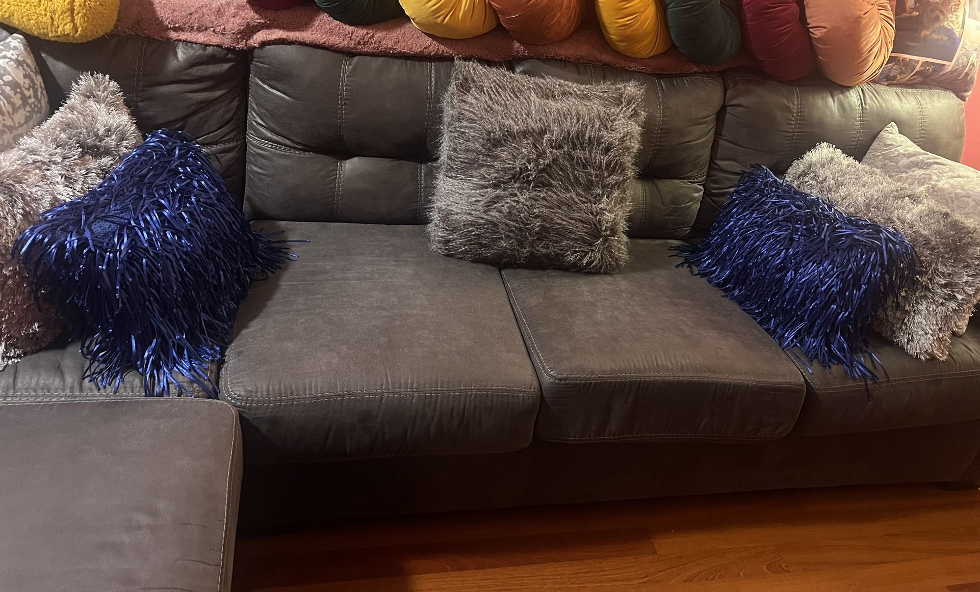Grey Sectional Couch