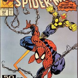 The Amazing Spider-man #352 Bagley Cover 1991 NM- 