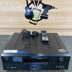 Onkyo Ht-r520 wrat Wide Range Amplifier Technology 6.1 Channel AV 