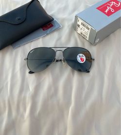 Polarized lenses aviator 3025 sunglasses black