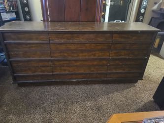 9 Drawer Long Dresser