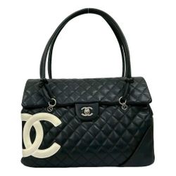 CHANEL Cambon leather handbag 