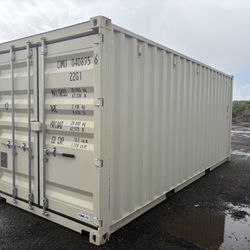 20 FOOT NEW 1-TRIP CONTAINER STD SHED,STORAGE,SHIPPING,CONEX