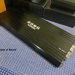 Brand New Kong Audio 15000w Rms Full Range Mono Amplifier  $650 each