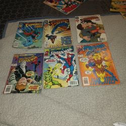 Superman And Spider-Man Comic Books