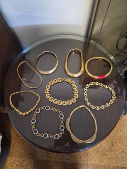 Costume jewelry  bracelets