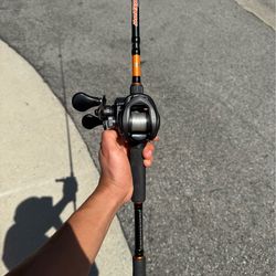 Beginner Bait casting Fishing Rod and Reel