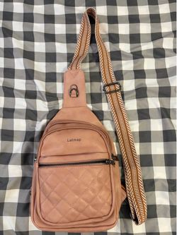 Pink crossbody/sling travel bag - like keep