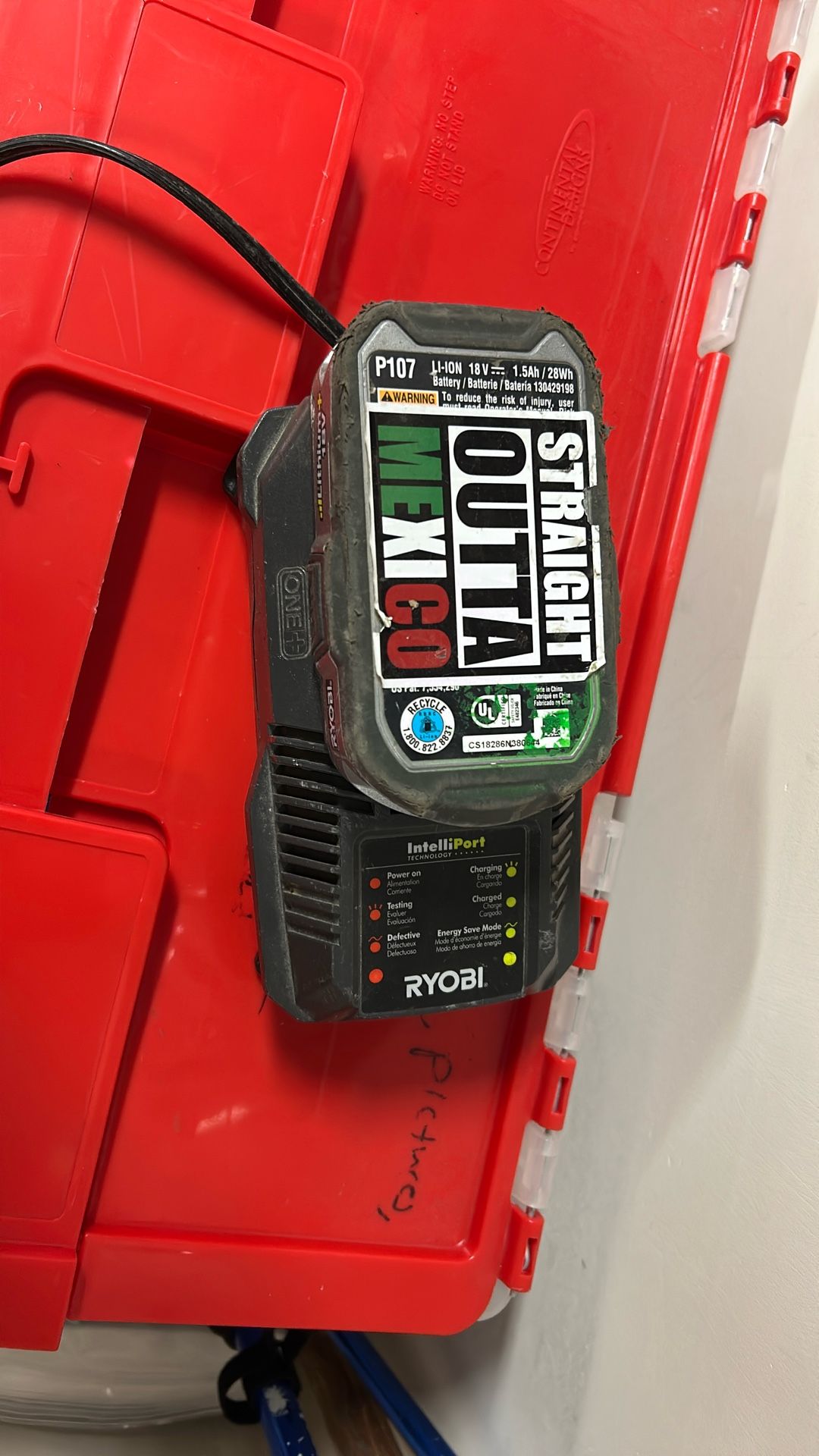 RYOBI Battery And Charger