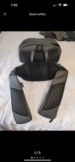 Neck and back massager