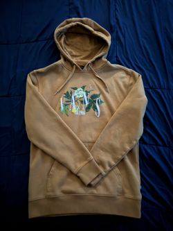 vans flower hoodie