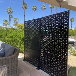 Painting Metal Fence/ Door / Privacy Screen.