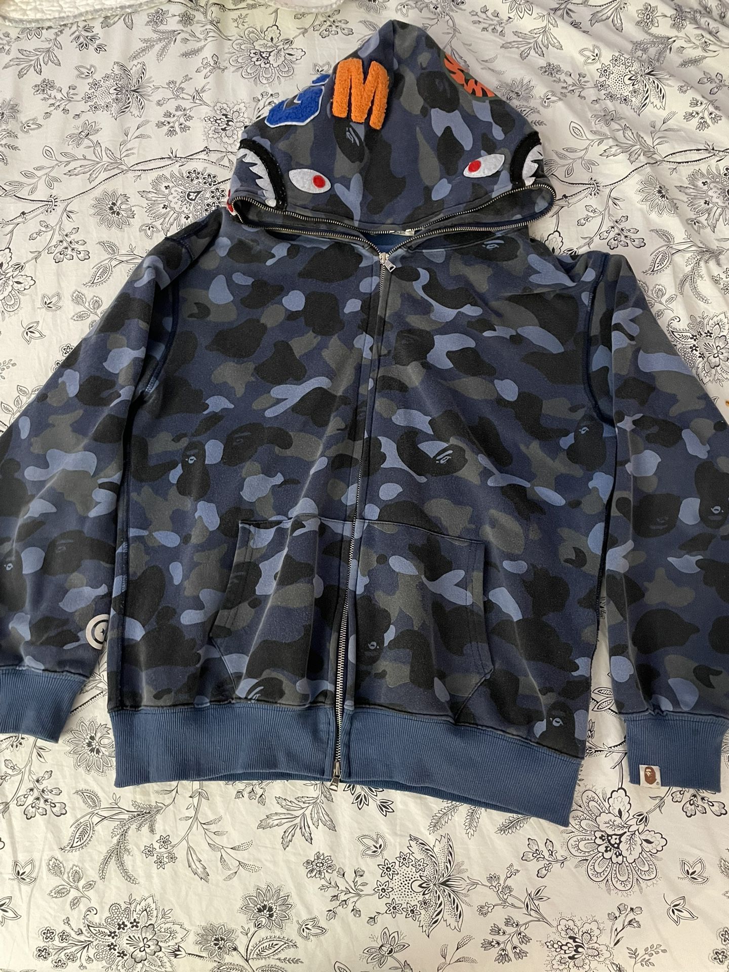 Blue “Bape” Hoodie