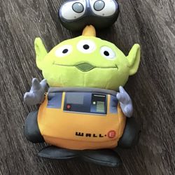Disney Store Toy Story Alien Pixar Remix Wall-E Plush Limited Release