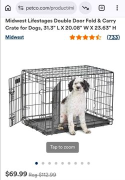 Midwest Life Stages Dog Crate (Read Description) 8.26