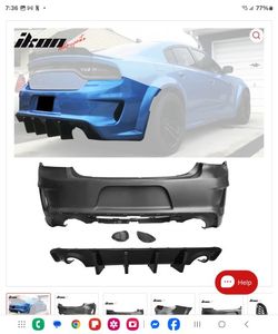 Rear Bumper Dodge Charger 20-23 
