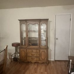 TV Stand & Dining/China Cabinet $100
