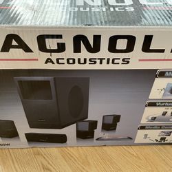 Brand New Magnolia Acoustic 5.1 Home Audio System- Rare/Discontinued Model