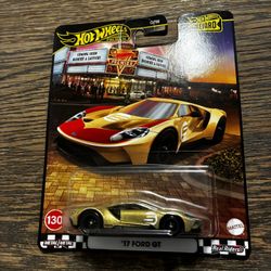 2025 Hot Wheels Premium Boulevard #130 17 Ford GT Gold