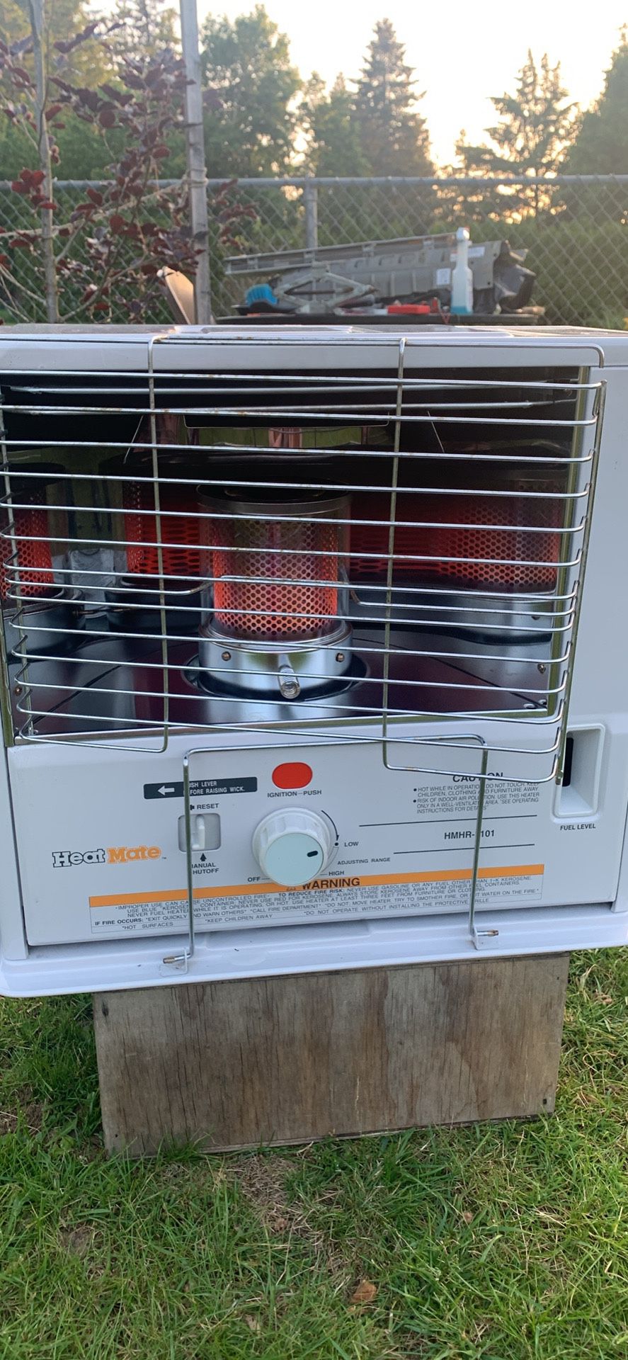 Heat Mate Kerosene Outdoors Heater