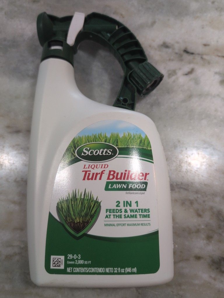Scotts liquid turf builder