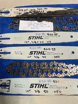 STIHL bars and chains