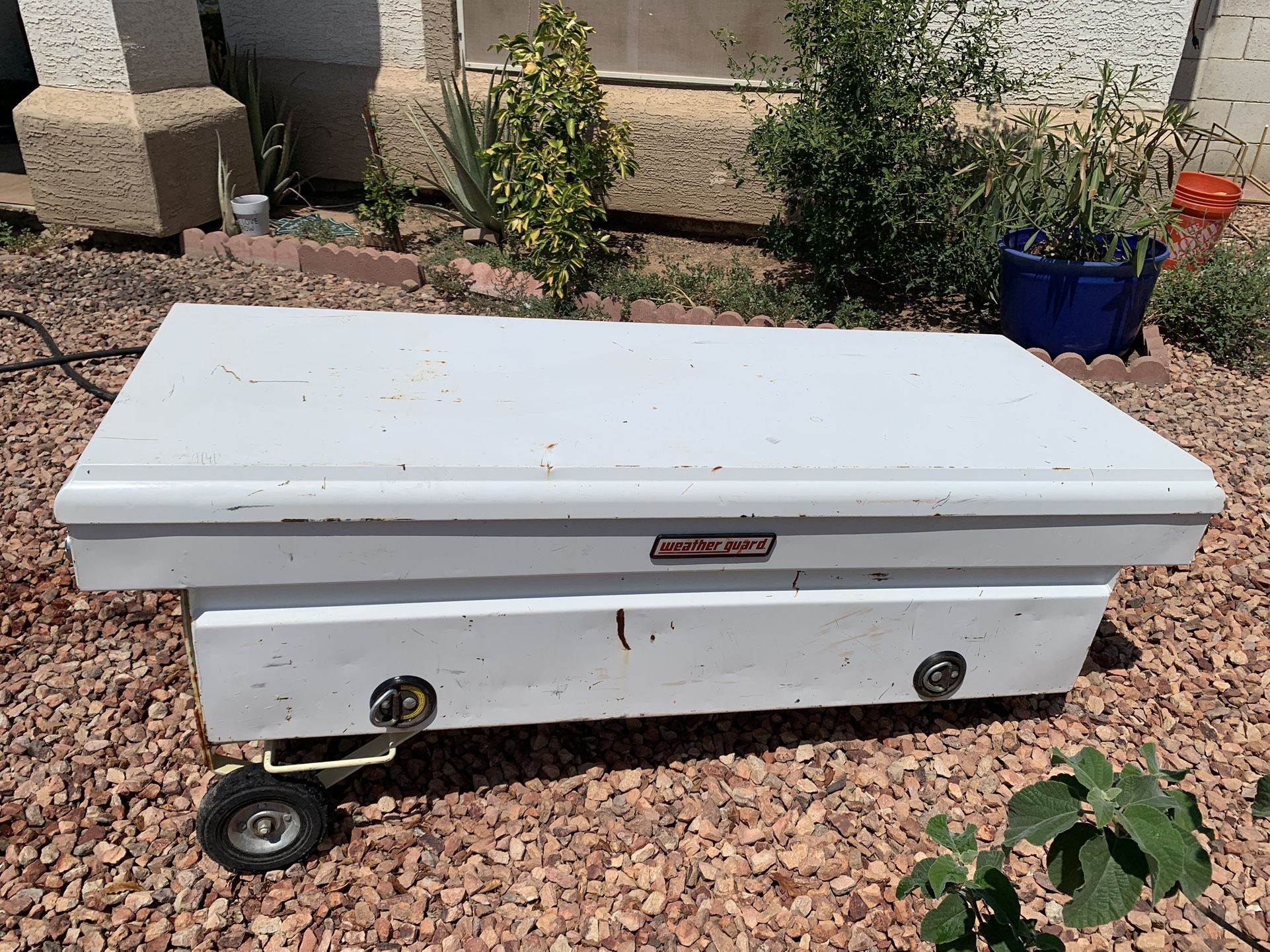 TRUCK TOOL BOX WEATHER GUARD