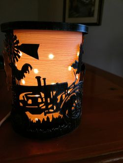Scentsy etched core with wrap