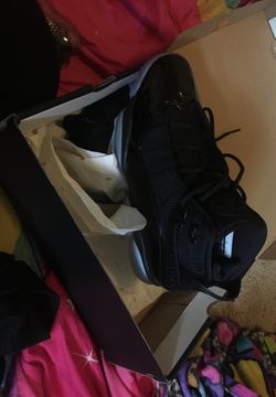 Jordan 6 rings mat black gummy bottoms