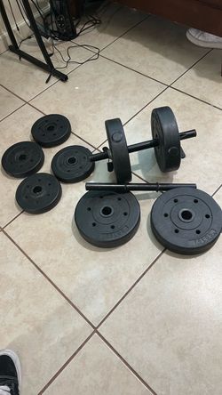 Adjustable Dumbbell Set with Weight Plates
