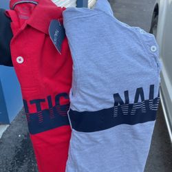 2 Nautica Shirts 