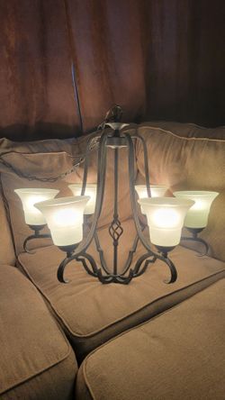 Large Hanging Light Fixture/Chandelier