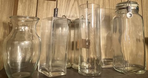 Glass Vases And Canisters