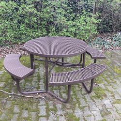 Outdoor Steel Table