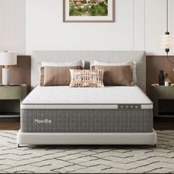 Queen Memory Foam Mattress & pedestal