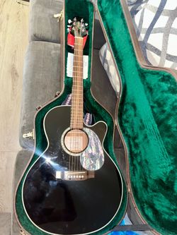 Acoustic  Electric Guitar + Hard Case Takamine EG341SC