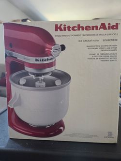 Kitchen Aid Ice Cream Attachment