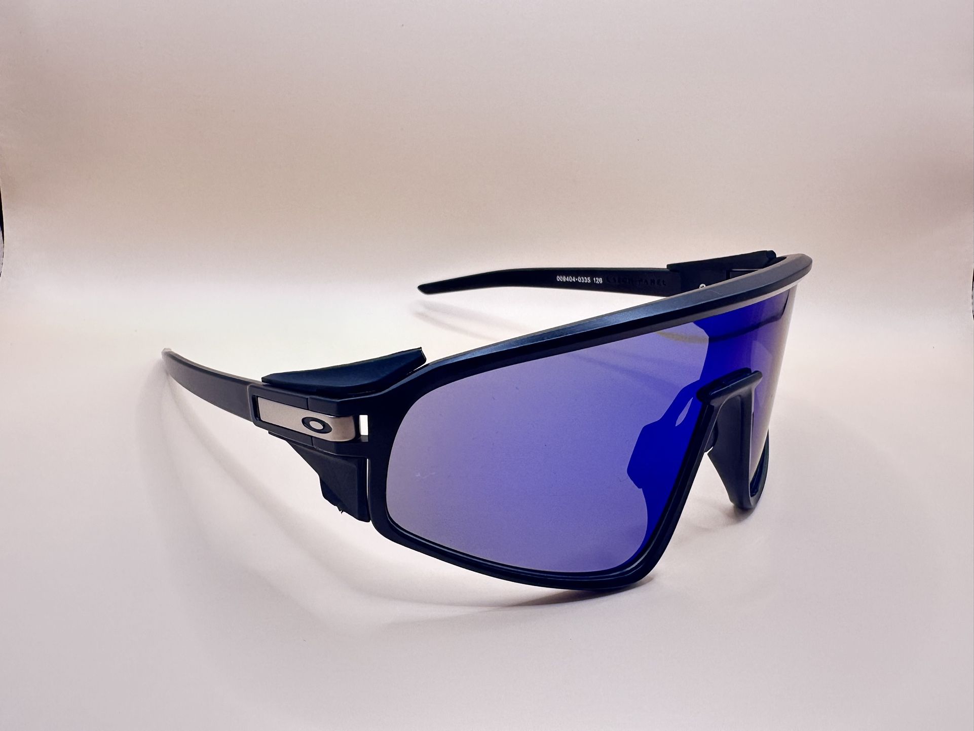 NEW* Oakley Latch Panel Sapphire Lens Black Frame