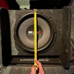 JL Audio subwoofer in a box