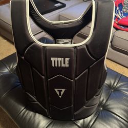 TITLE Boxing Chest Guard Sparring Gear