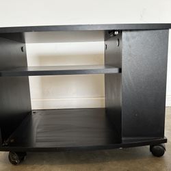 TV Stand With Roller Wheels