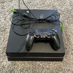PS4 With Controller And Cables 