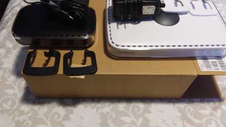 Netgear modem and router. Pick up only