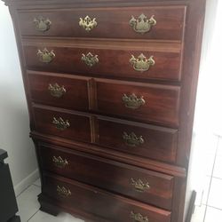 Antique Wood Dresser