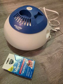 Equate Humidifier and Vicks Vapo Pads
