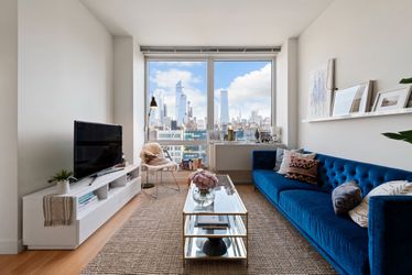 CB2 Savile Couch - blue velvet