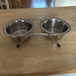 Pet Food Bowl Stand 