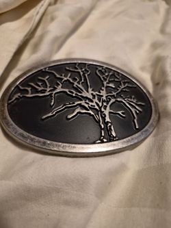 oval "Tree of Life" or leafless tree