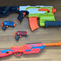 Nerf Guns (not free, only $5 though)