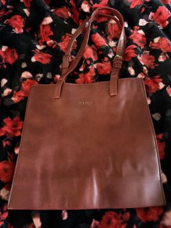 Jack Danni Vintage Leather Messenger Bag 